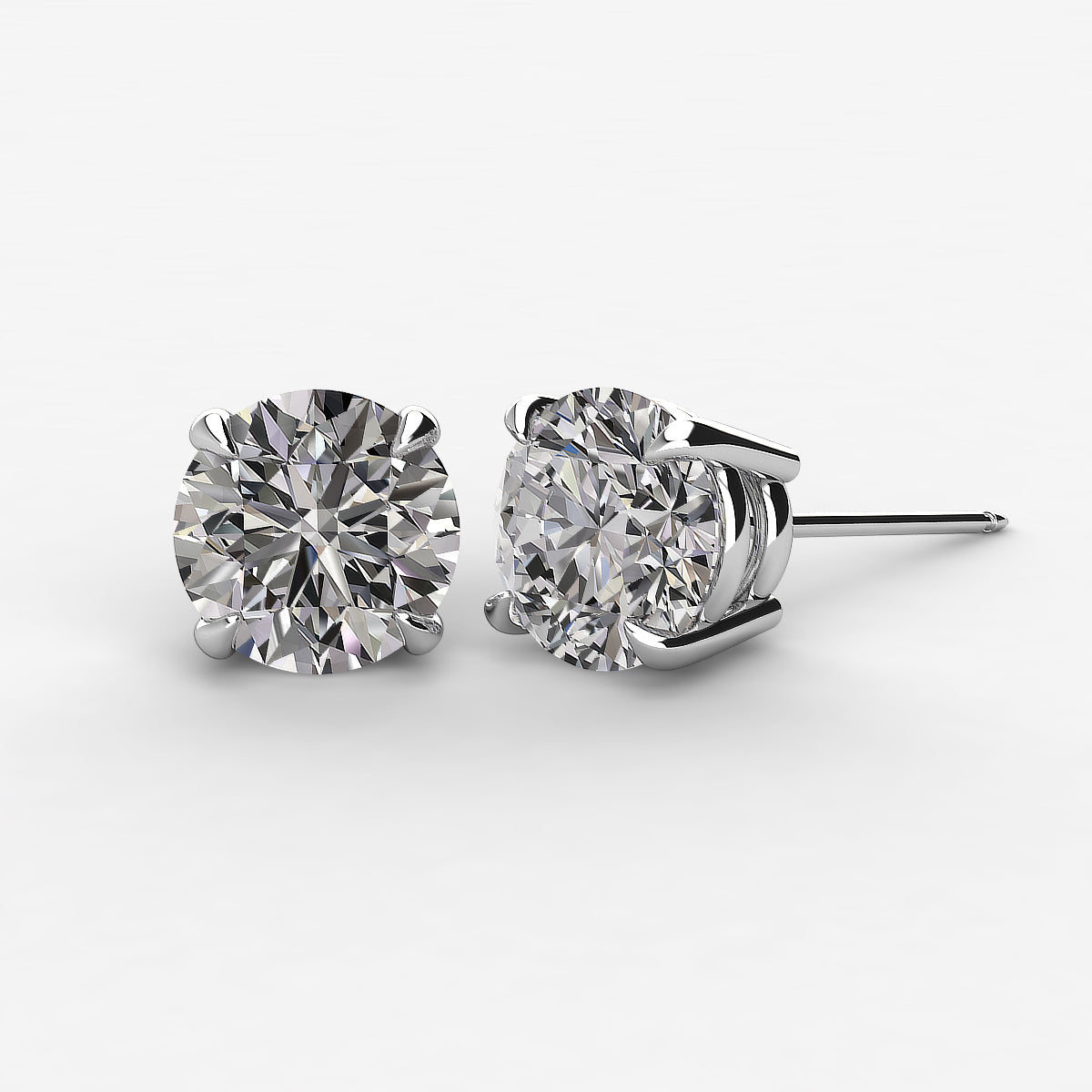 Lab-Created Diamond Stud 10.00ctw-14.00ctw