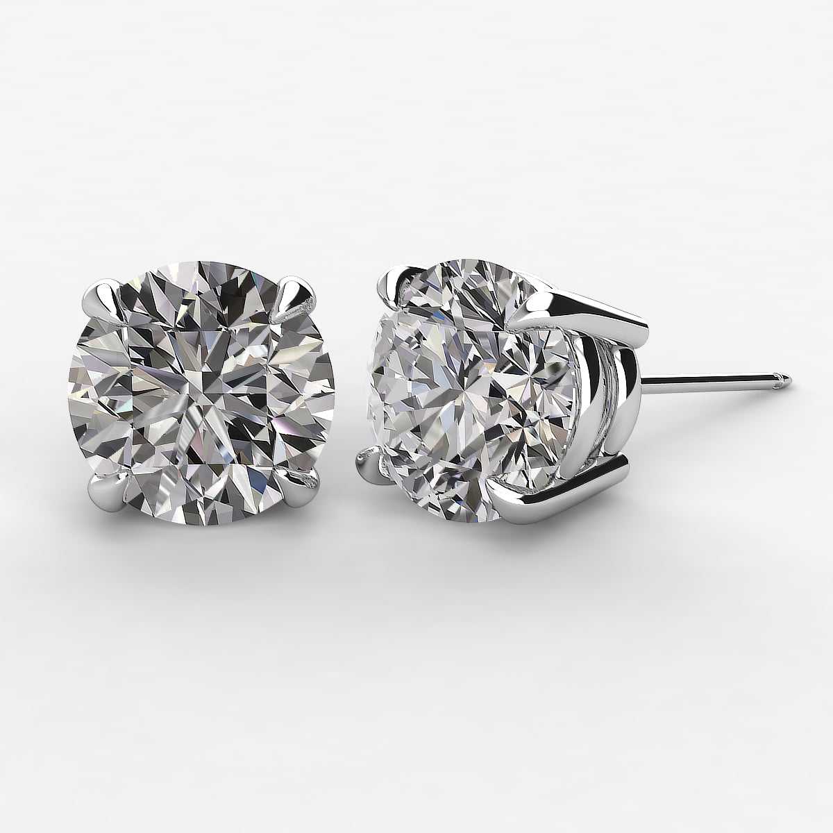 Lab-Created Diamond Stud 10.00ctw-14.00ctw
