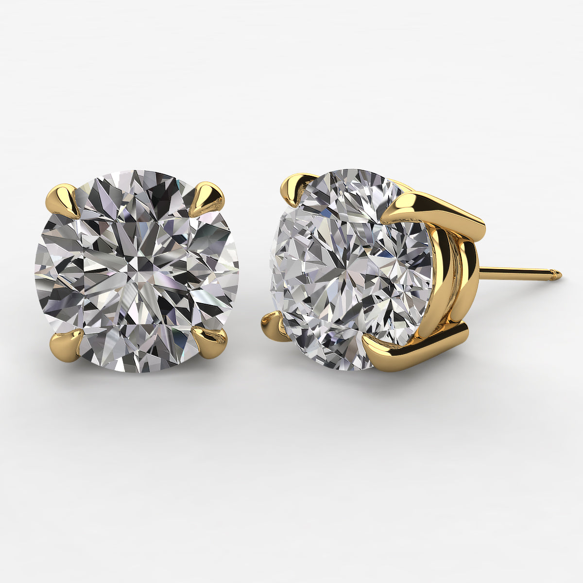 Lab-Created Diamond Stud 10.00ctw-14.00ctw