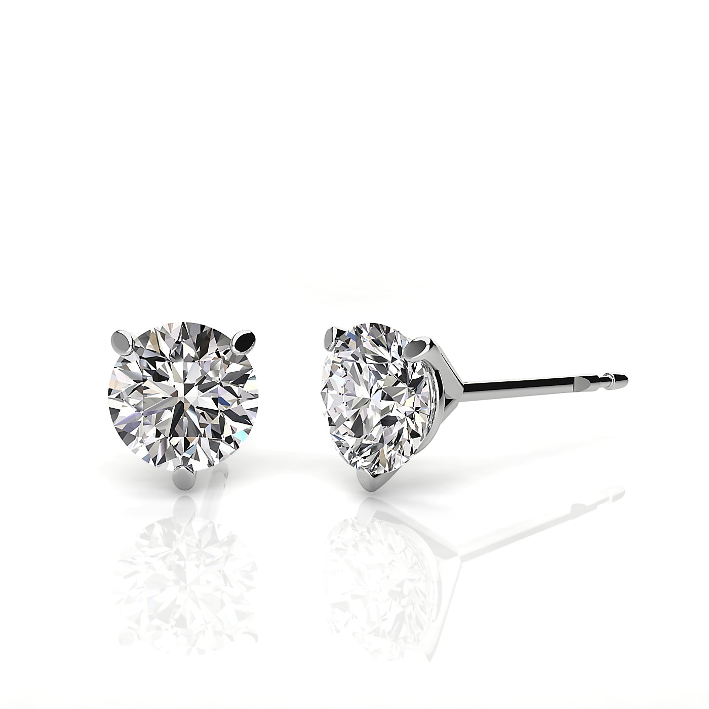 Lab-Created Diamond Stud 10.00ctw-14.00ctw