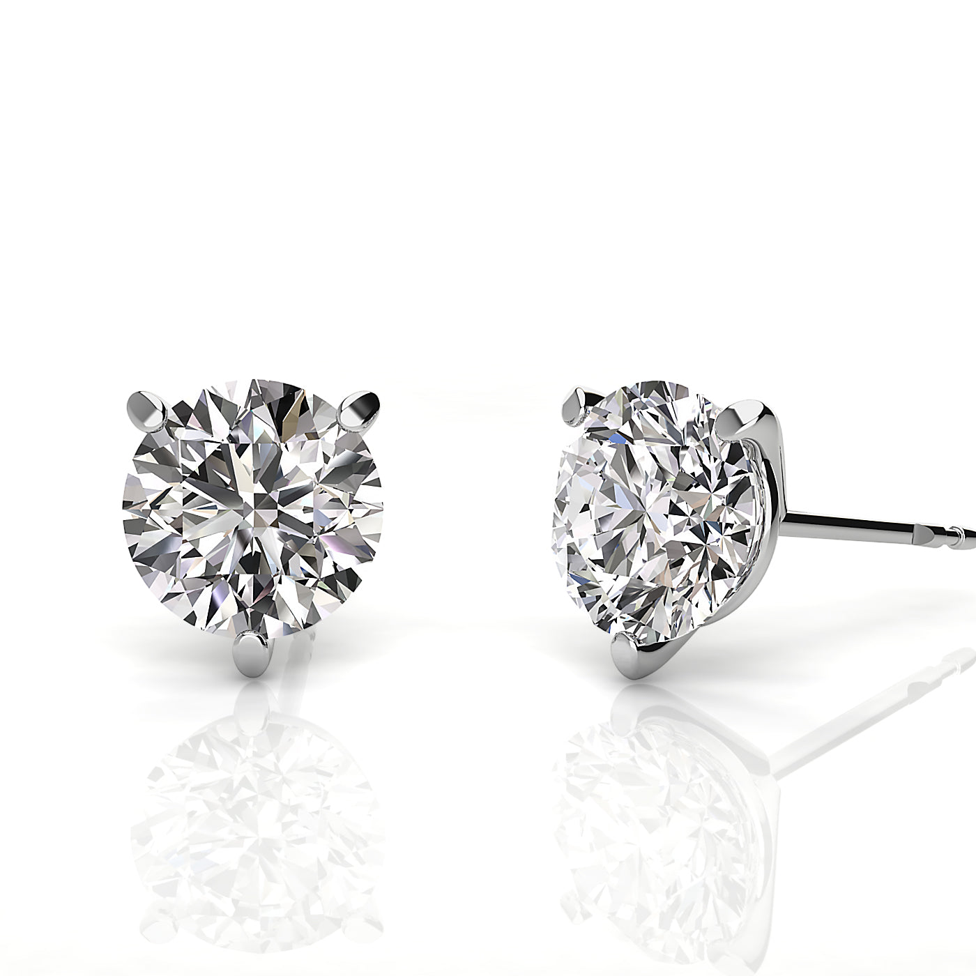 Lab-Created Diamond Stud 10.00ctw-14.00ctw