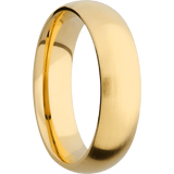 18K Yellow Gold + Satin Finish