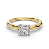 Cushion Solitaire Engagement Ring
