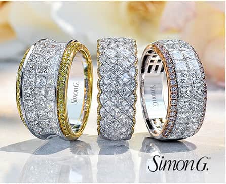 Simon G. Wedding Rings