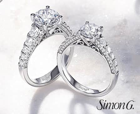 Simon G. engagement rings