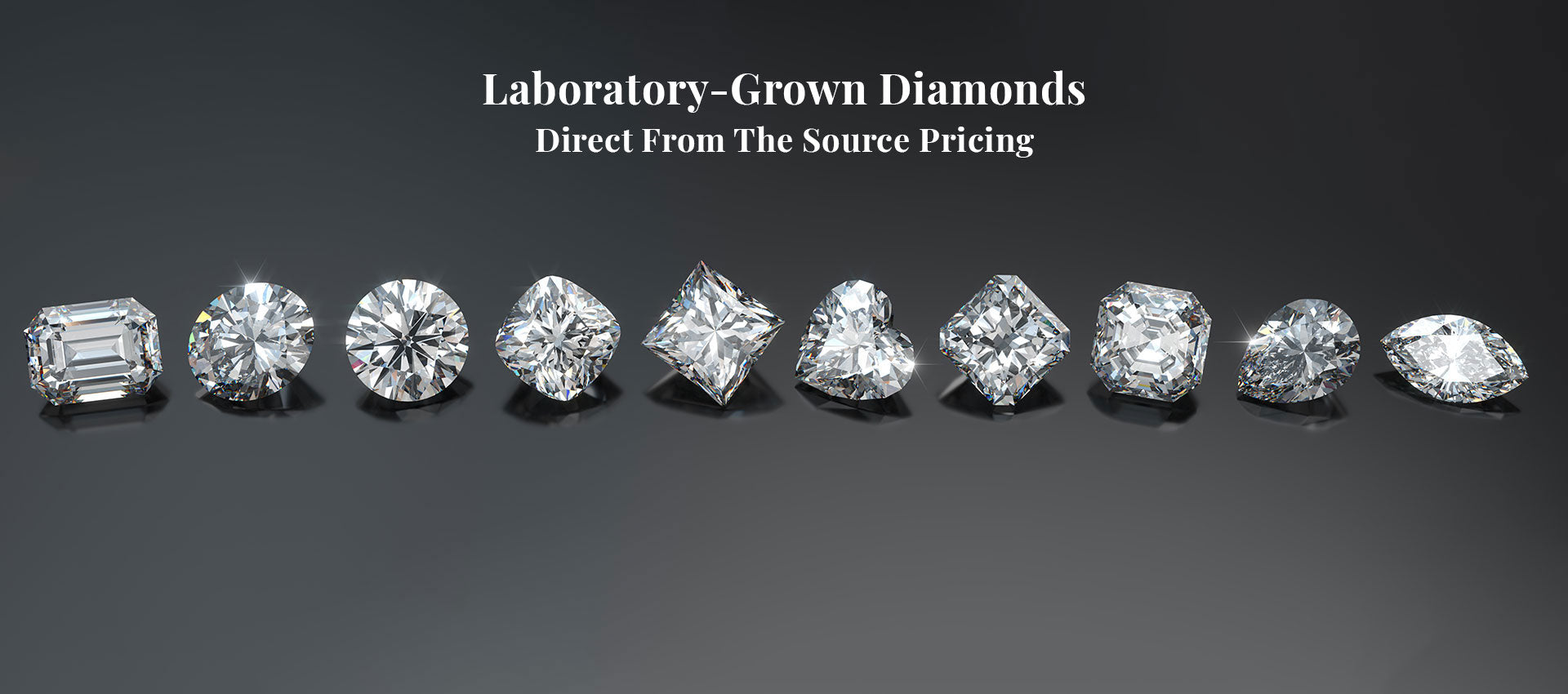 Laboratory-Grown Diamonds
Direct From The Source Pricing