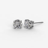 Earth- Mined Natural Diamond - Diamond Stud