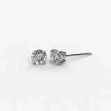 Earth- Mined Natural Diamond - Diamond Stud