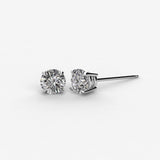 Earth- Mined Natural Diamond - Diamond Stud