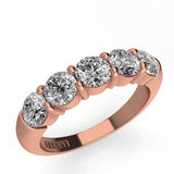 Five Stone Diamond Band 1.25ct