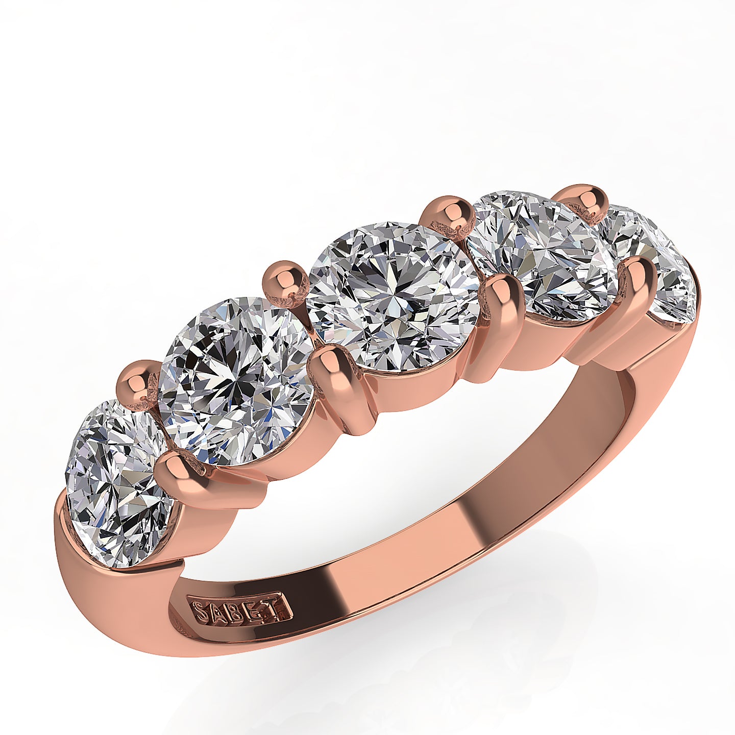 Five Stone Diamond Band 2.00ct