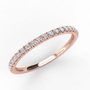 Petite Pavé Wedding Band 0.17ct