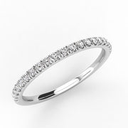 Petite Pavé Wedding Band 0.17ct