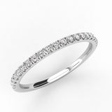 Petite Pavé Wedding Band 0.17ct