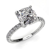 Cushion Solitaire Classic Engagement Ring