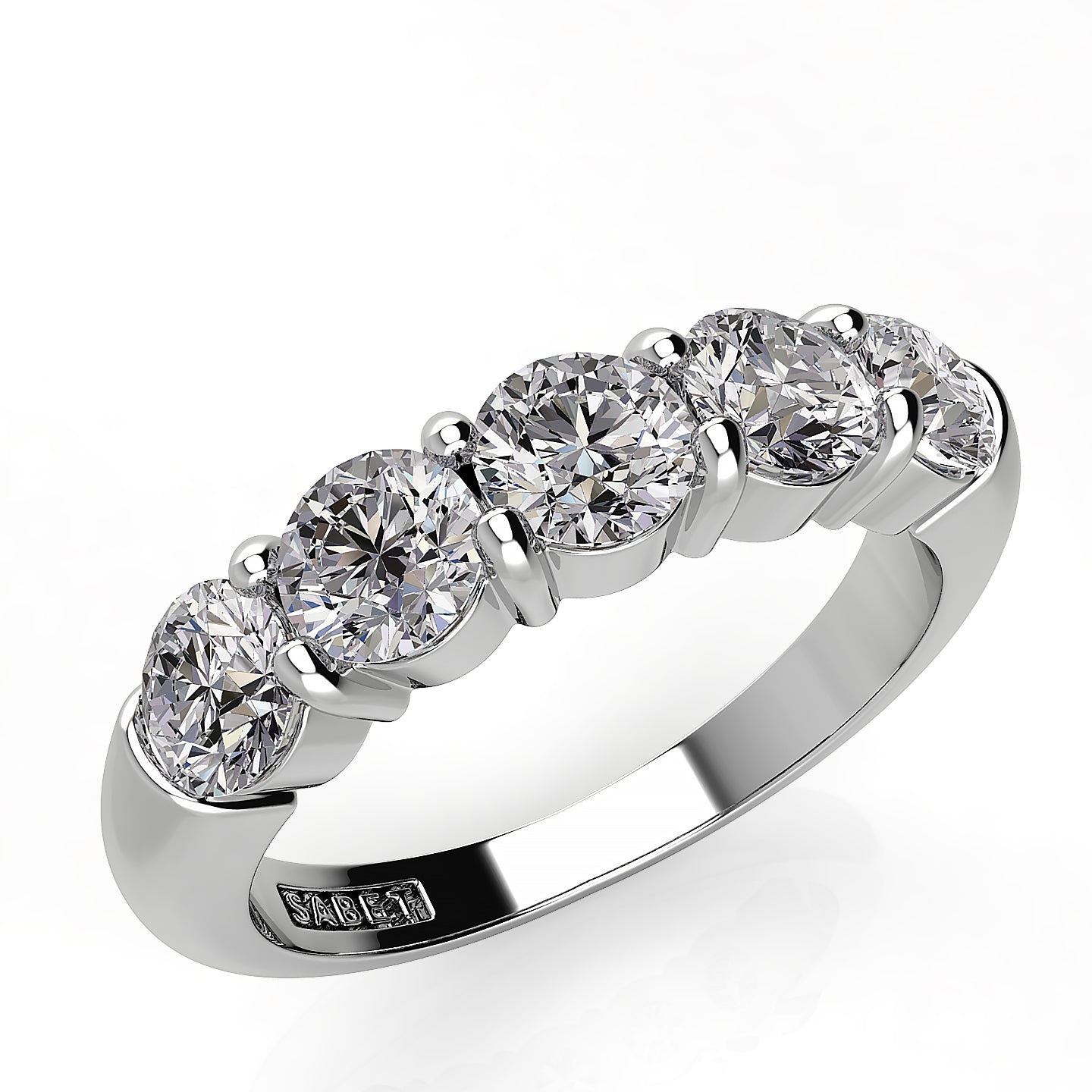 Five Stone Diamond Band 1.25ct