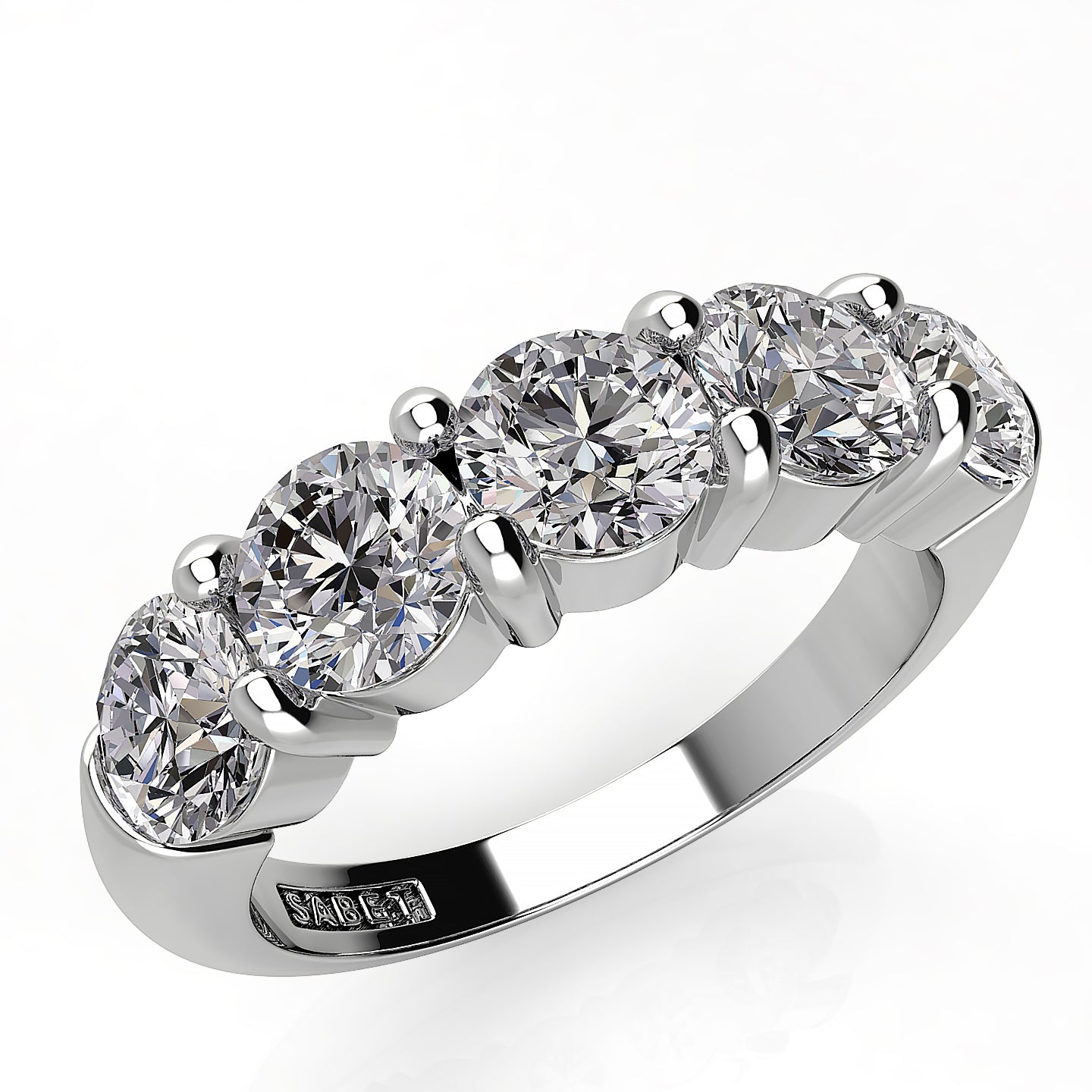 Five Stone Diamond Band 2.00ct