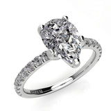 Pear Solitaire Classic Engagement Ring