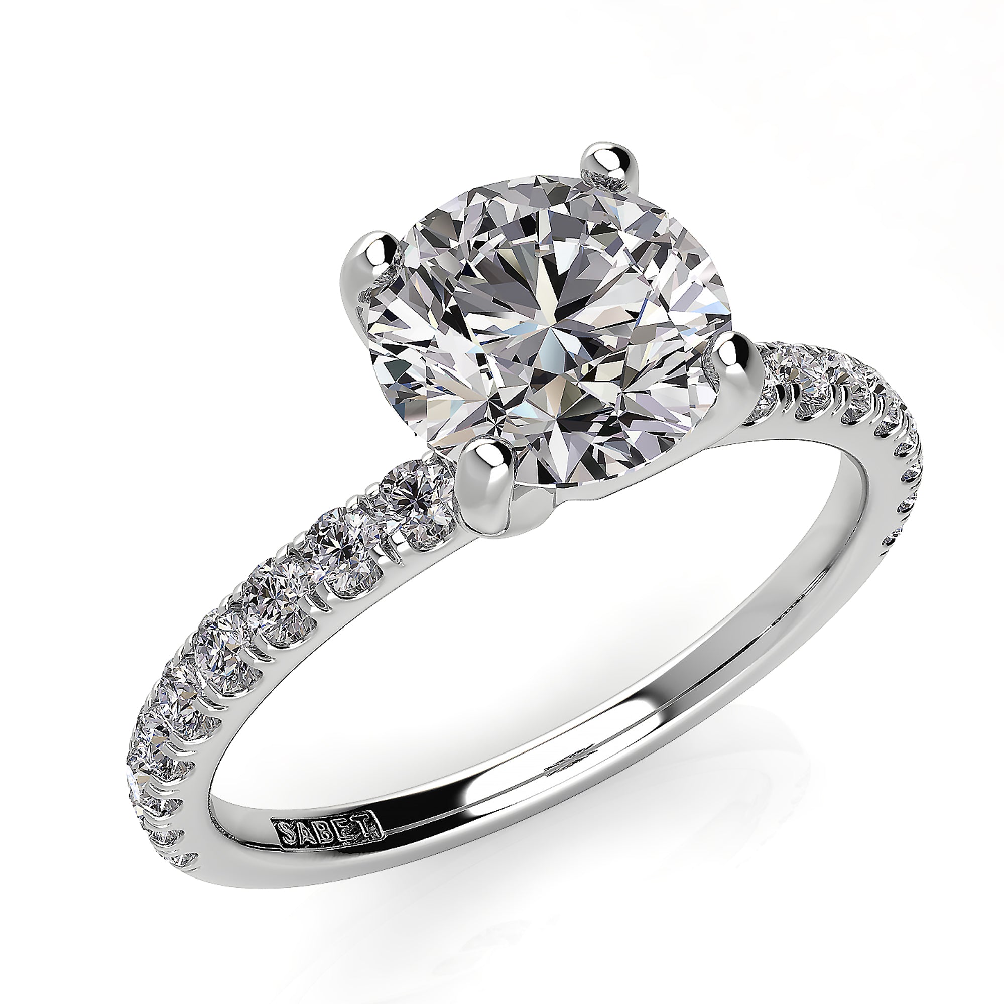 Round Solitaire Classic Engagement Ring