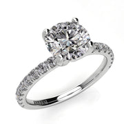 Round Solitaire Classic Engagement Ring