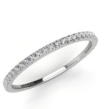 Prong Set Wedding Band 0.16ct