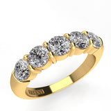 Five Stone Diamond Band 1.25ct