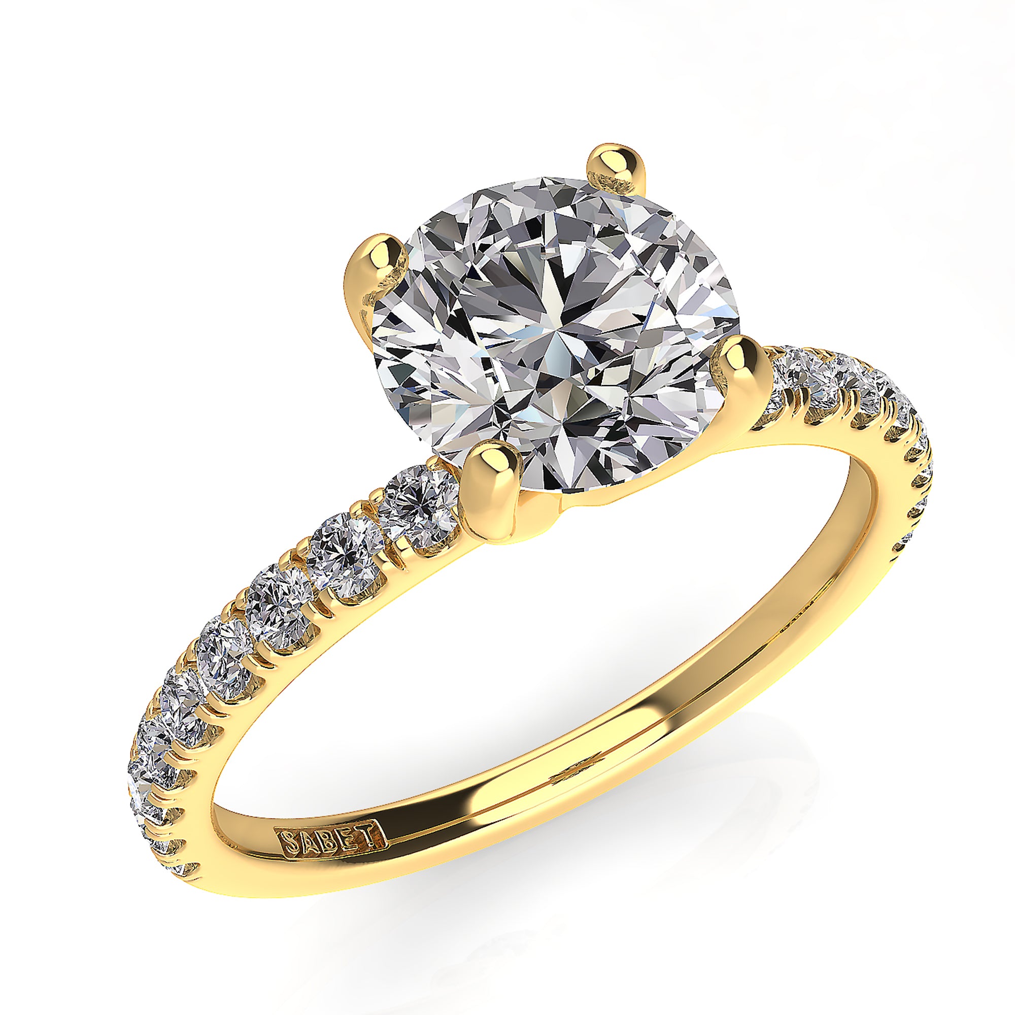 Round Solitaire Classic Engagement Ring