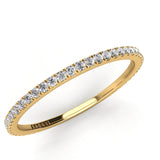 Prong Set Wedding Band 0.16ct