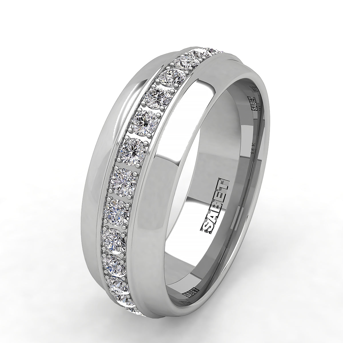 Men's Eternity "Thunder" Wedding Band 1.08ct