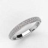 Micro Pavé Wedding Band 0.44ct