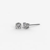 Earth- Mined Natural Diamond - Diamond Stud