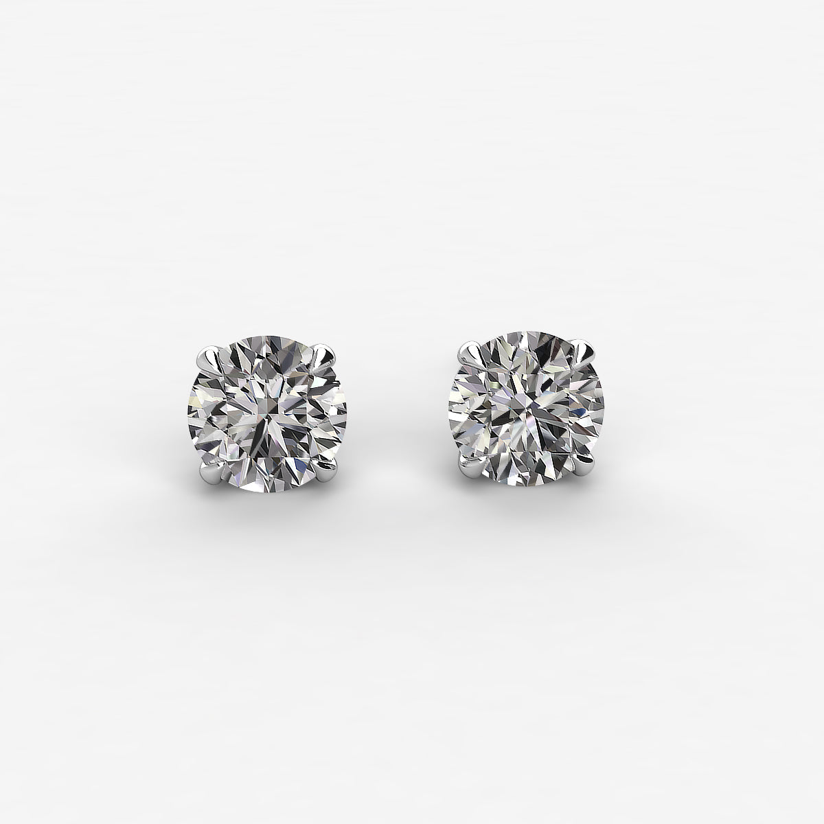Moissanite Stud Earring