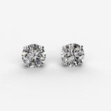 Moissanite Stud Earring