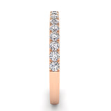 French Pavé Wedding Band 0.56ct