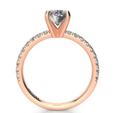 Oval Solitaire Classic Engagement Ring