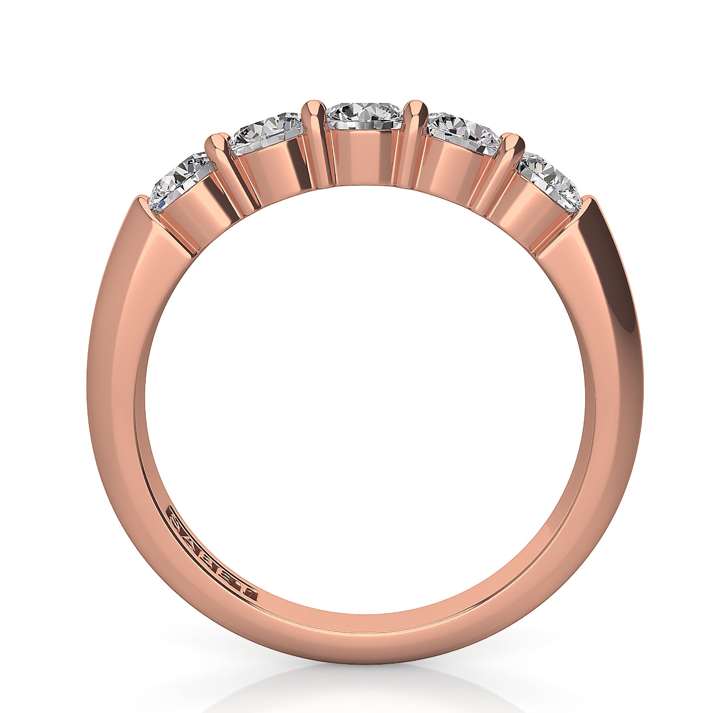 Five Stone Diamond Band 0.75ct