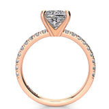 Princess Solitaire Classic Engagement Ring