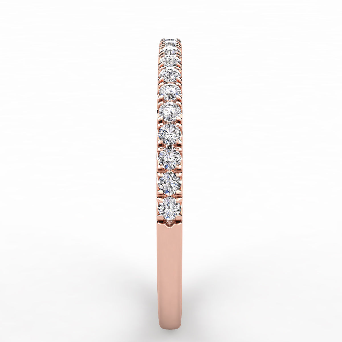 Petite Pavé Wedding Band 0.17ct