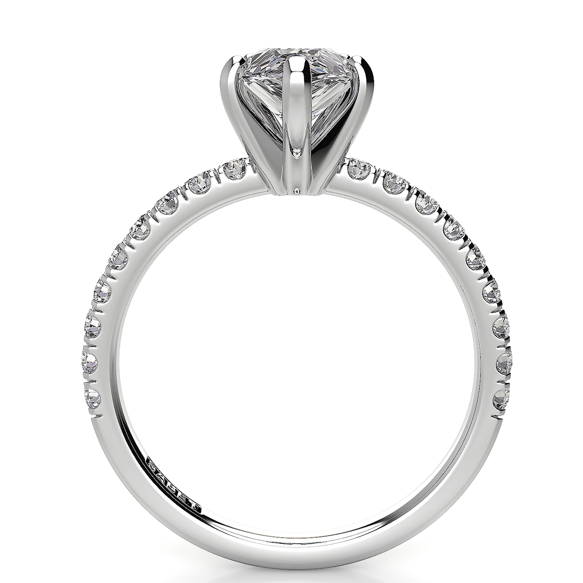 Pear Solitaire Classic Engagement Ring