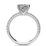 Princess Solitaire Classic Engagement Ring