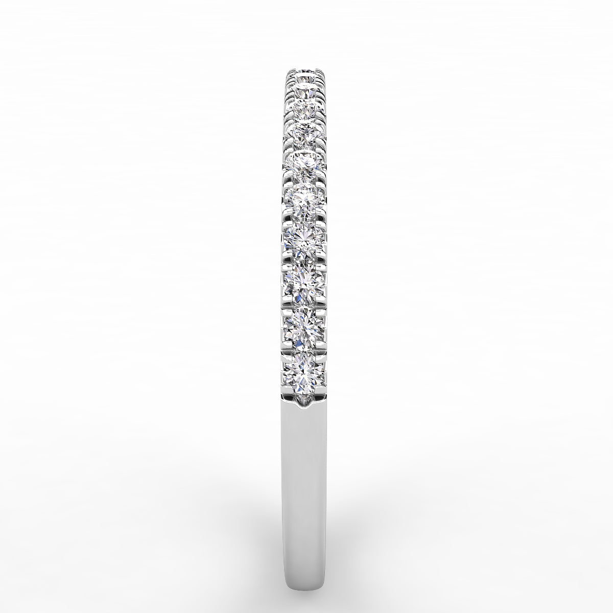 Petite Pavé Wedding Band 0.17ct