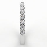 Shared Prong Diamond Wedding Band 15 Stones .25ct