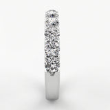 Shared Prong Diamond Wedding Band 11 Stones .75ct