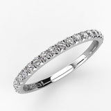 Diamond Straight Wedding Band