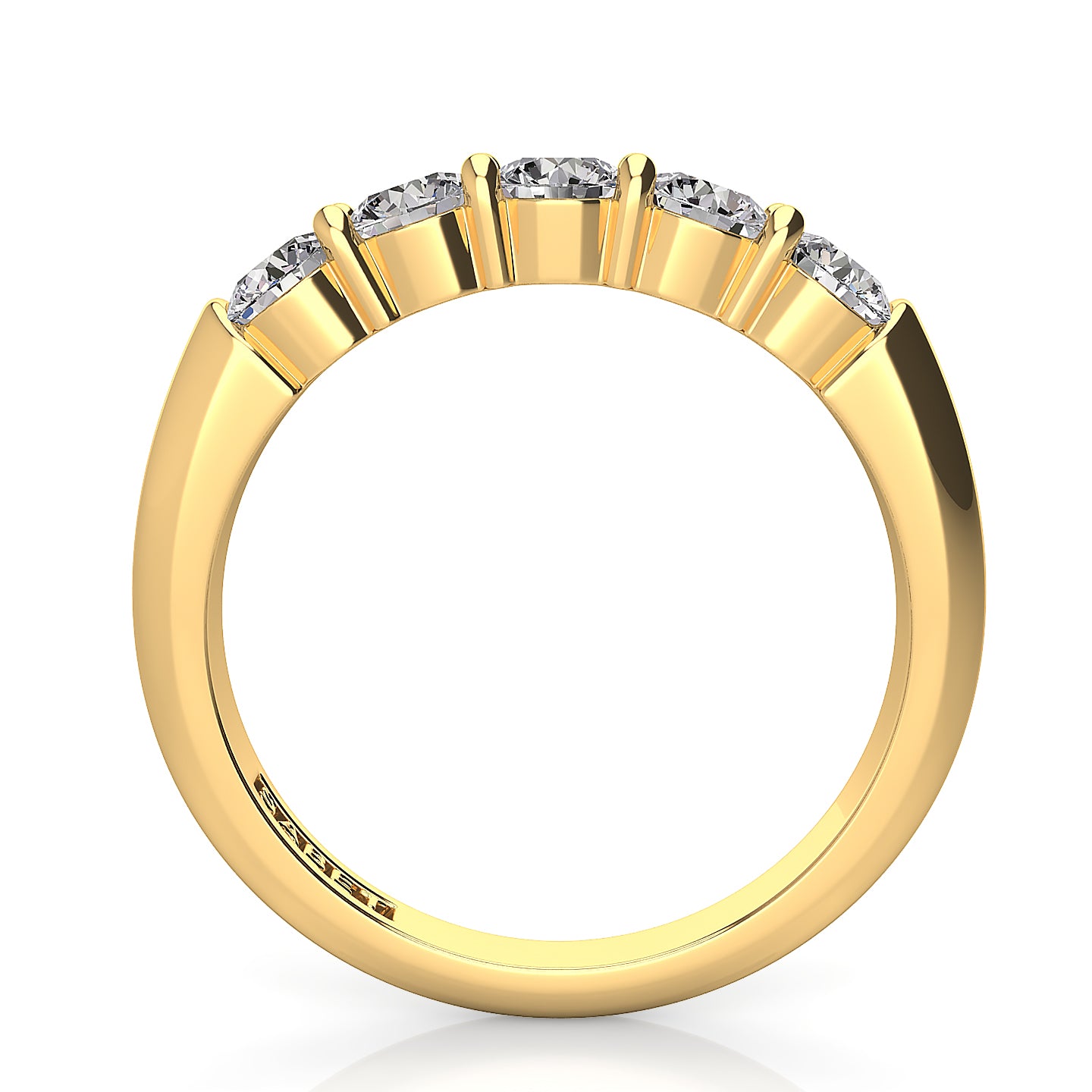 Five Stone Diamond Band 0.75ct