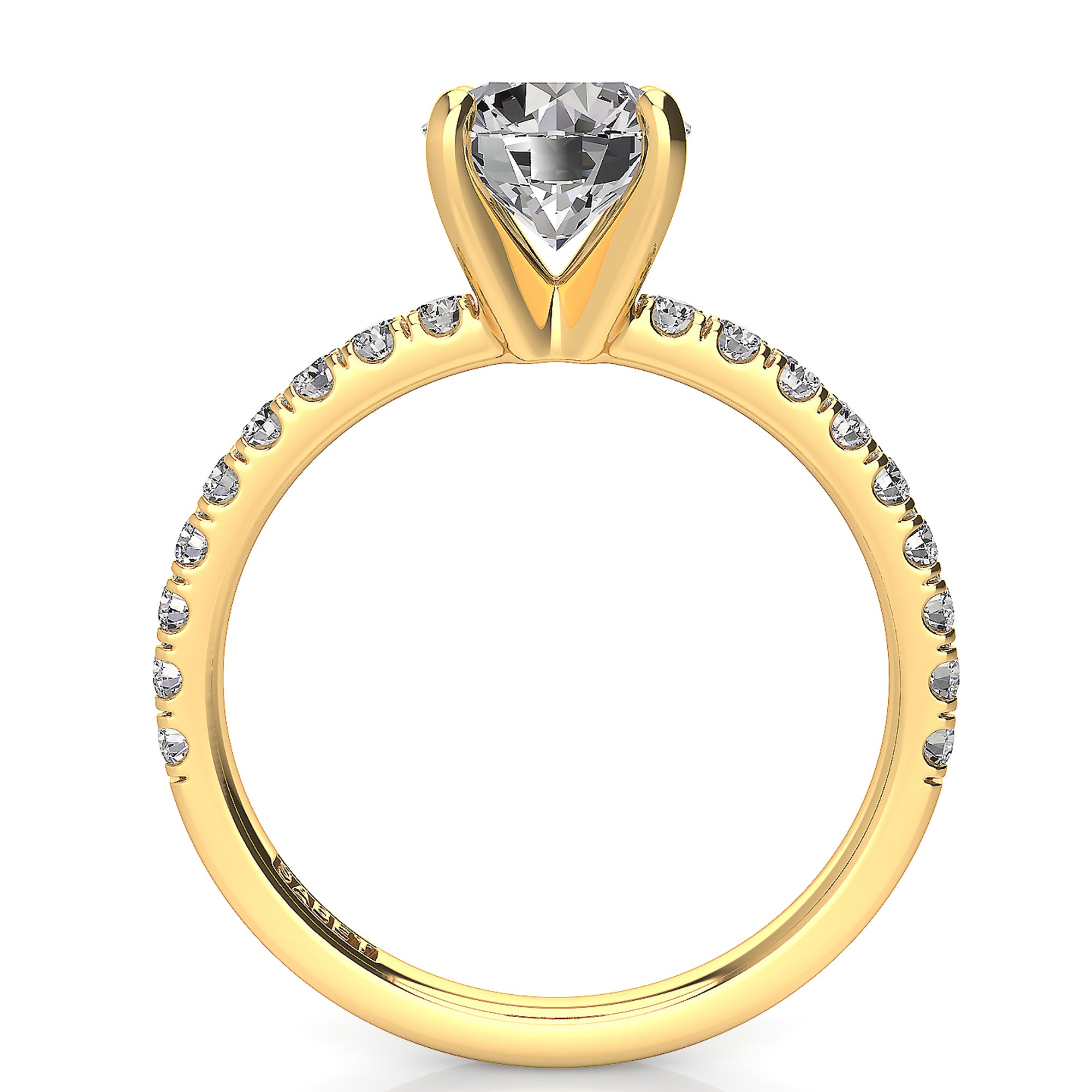 Round Solitaire Classic Engagement Ring