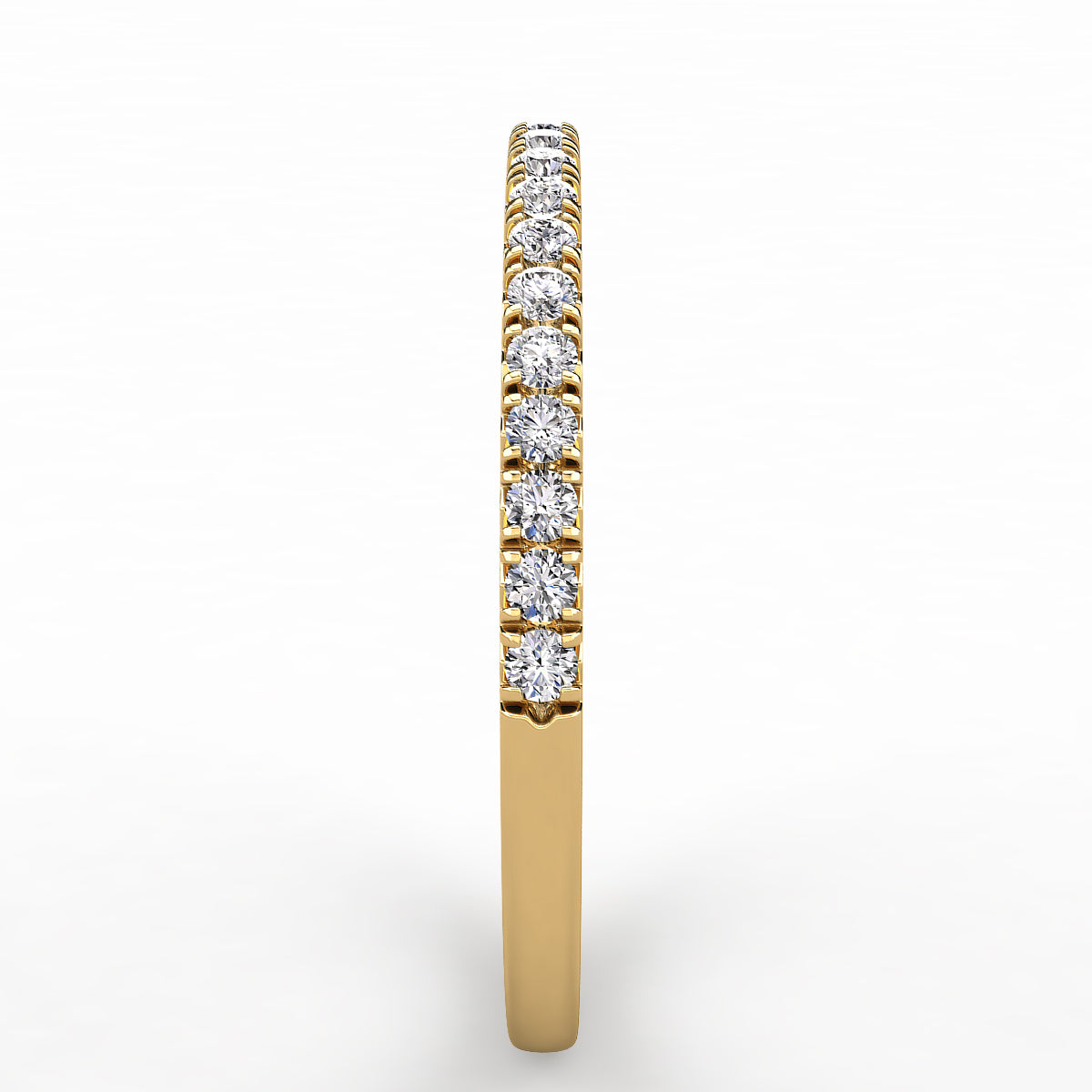 Petite Pavé Wedding Band 0.17ct