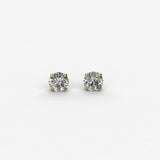 Moissanite Stud Earring