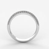 Micro Pavé Wedding Band 0.44ct