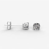 Moissanite Stud Earring